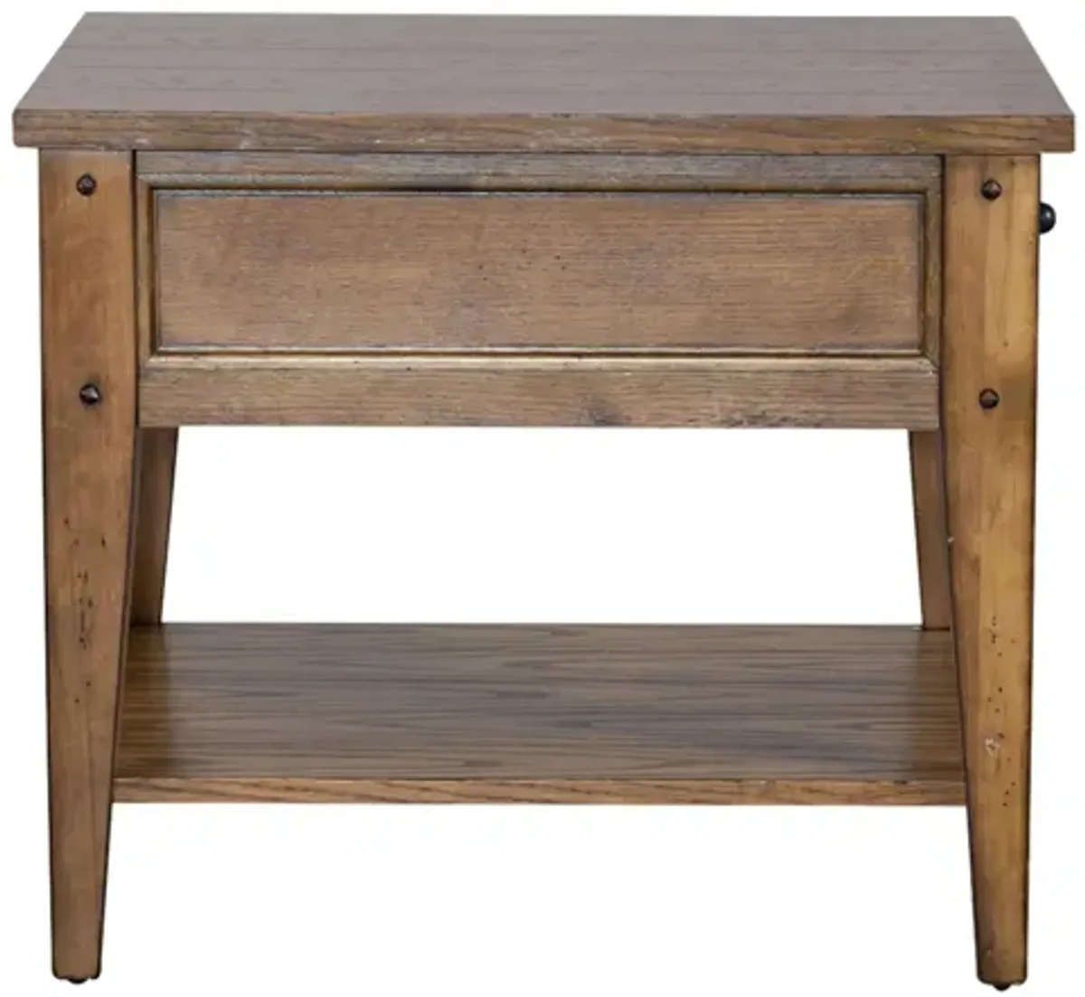 Lake House Rectangular End Table