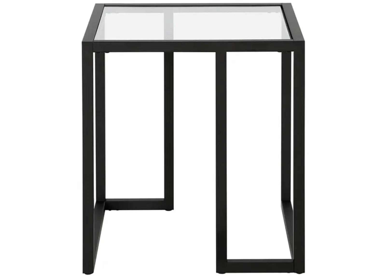 Mona Coffee Side Table in Blackened Bronze by Hudson & Canal