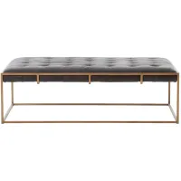 Leahanne Rectangular Coffee Table in Ebony by Four Hands