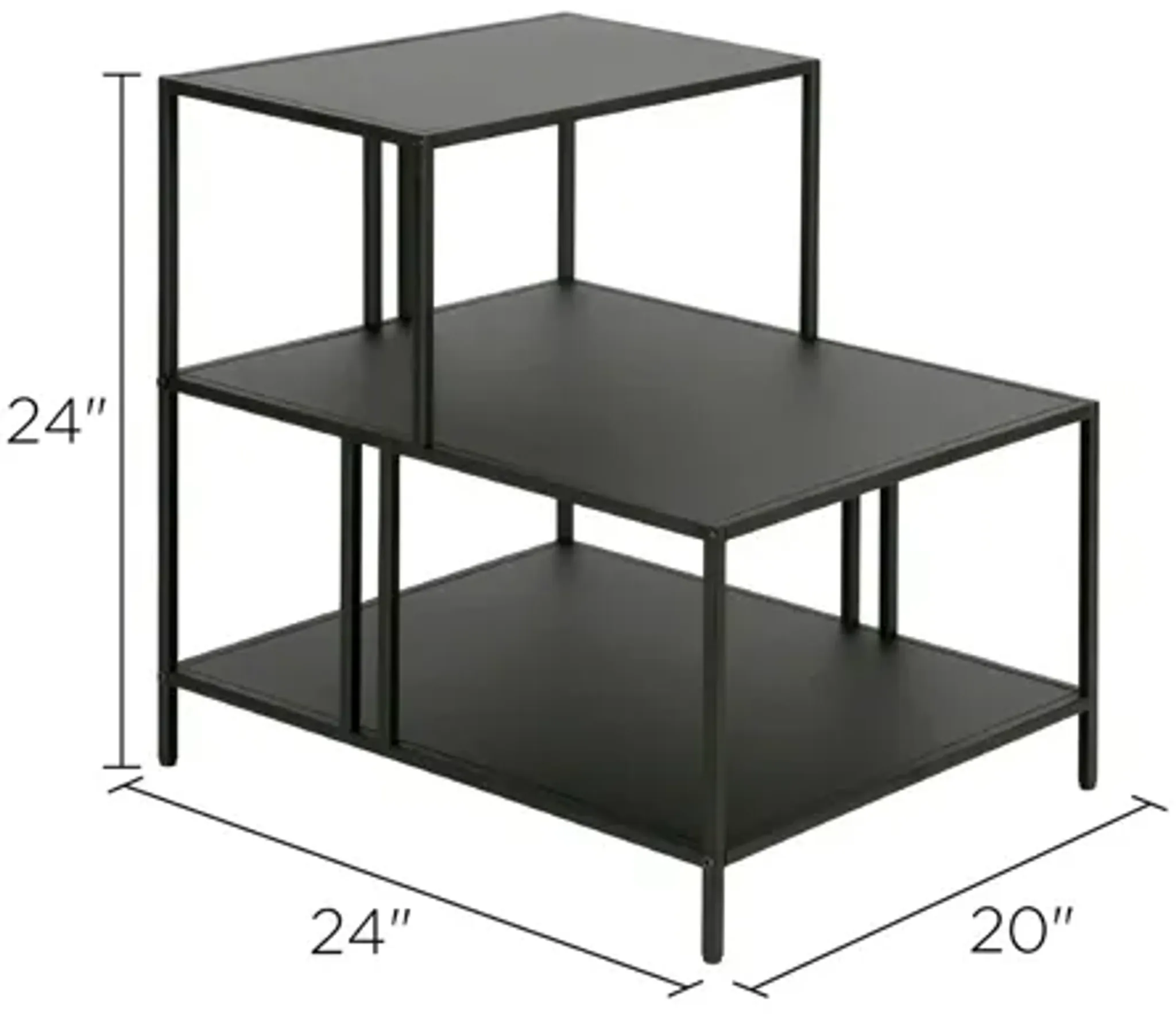 Kage Rectangular End Table Raymour And Flanigan | Furniture.com