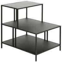 Kage Rectangular End Table in Gunmetal Gray by Hudson & Canal