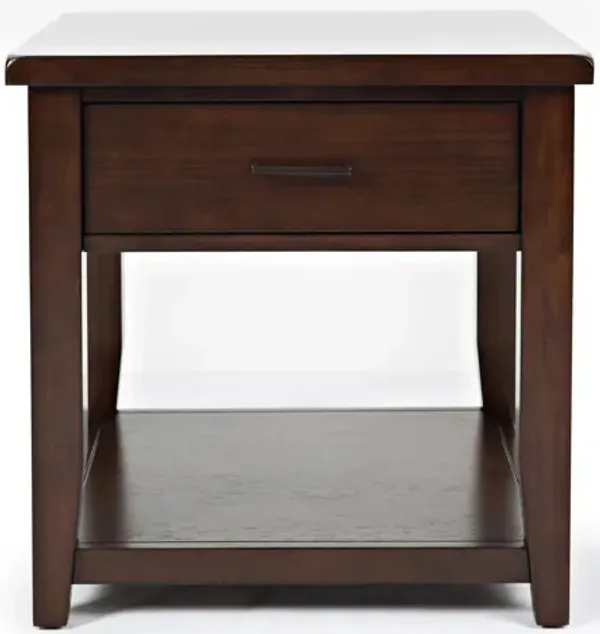 Twin Cities Square End Table