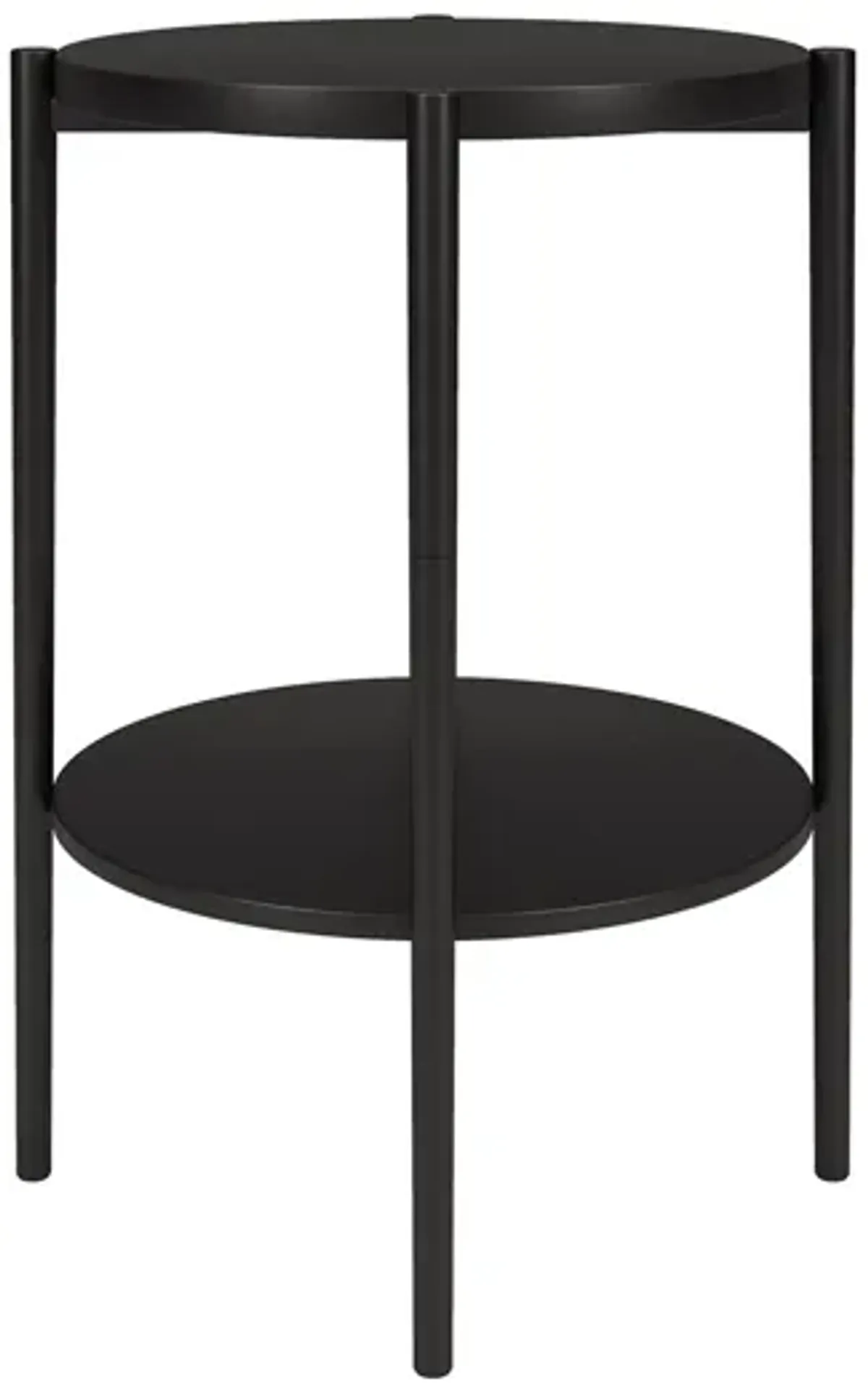 Wayne Side Table in Blackened Bronze by Hudson & Canal