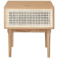 Cane Side Table in Natural by LH Imports Ltd