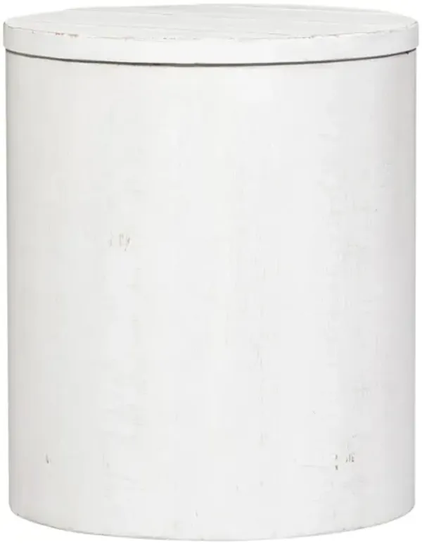 Marguerite Drum End Table