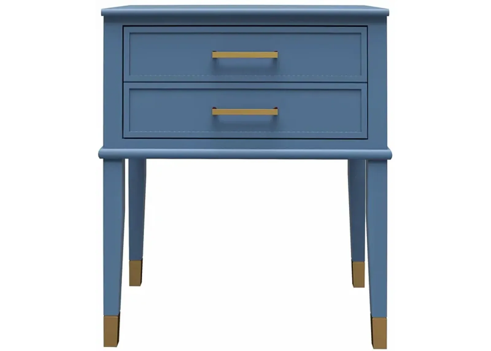 Westerleigh End Table by CosmoLiving Cosmopolitan in Her Majesty Blue by DOREL HOME FURNISHINGS