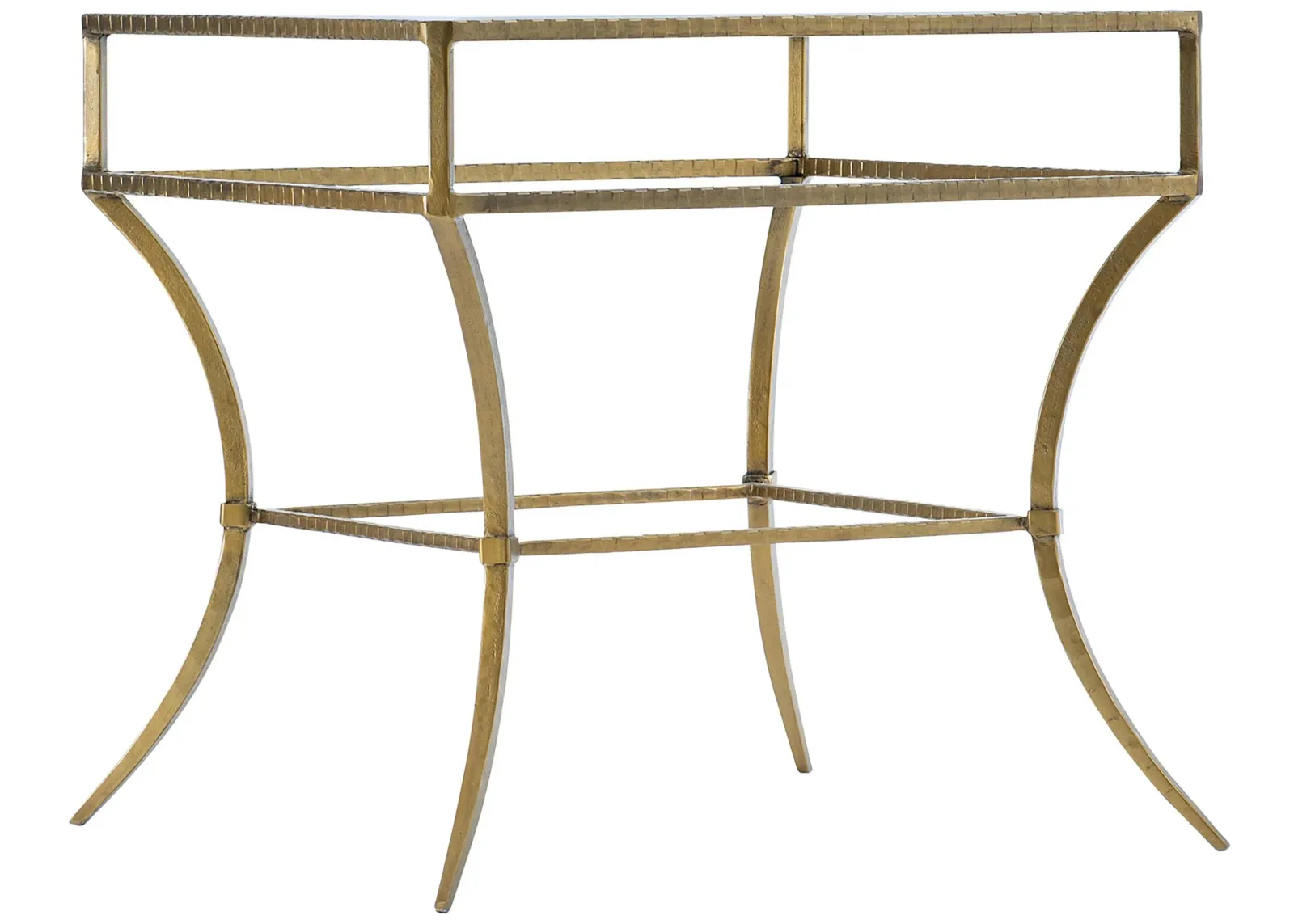 Laureng End Table in Gold by Hooker Furniture