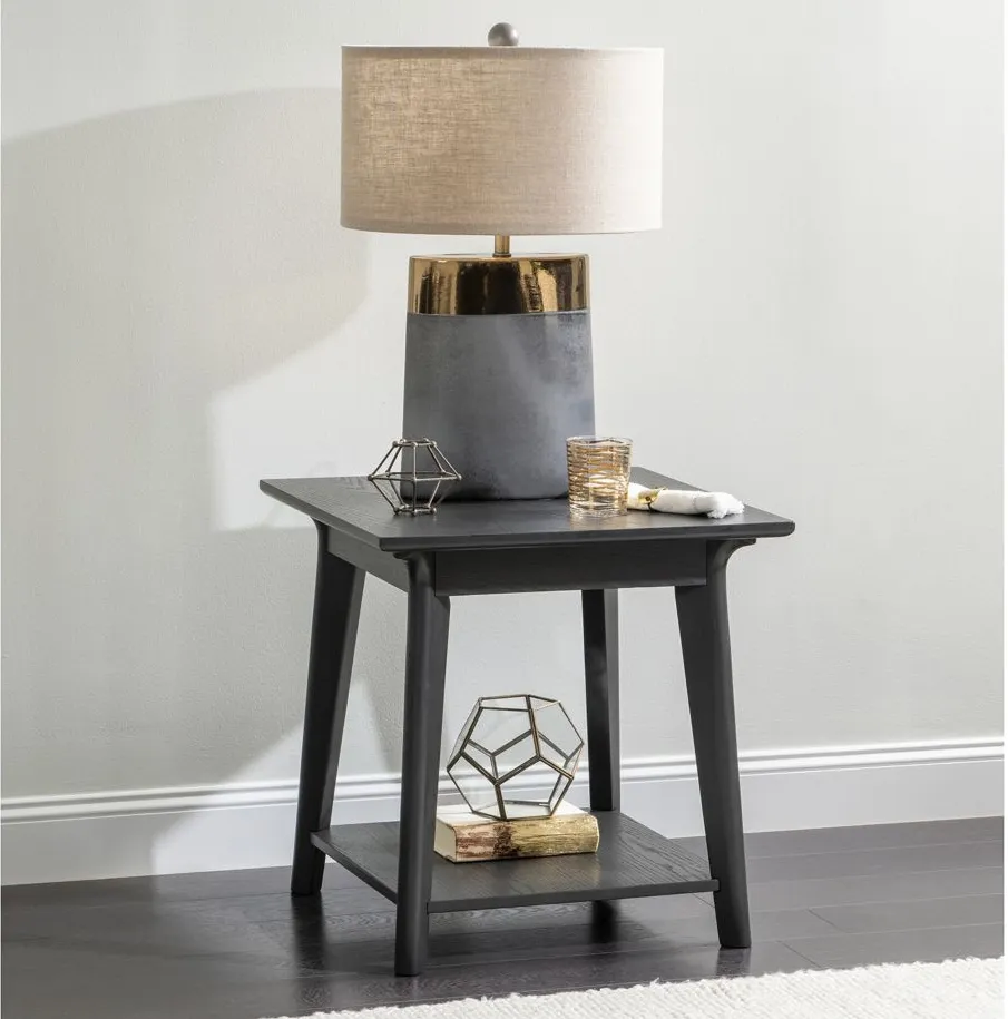 Avery End Table in Black by Legacy Classic Furniture