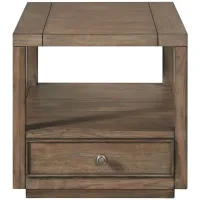Denali Side Table in Toasted Acacia by Riverside Furniture