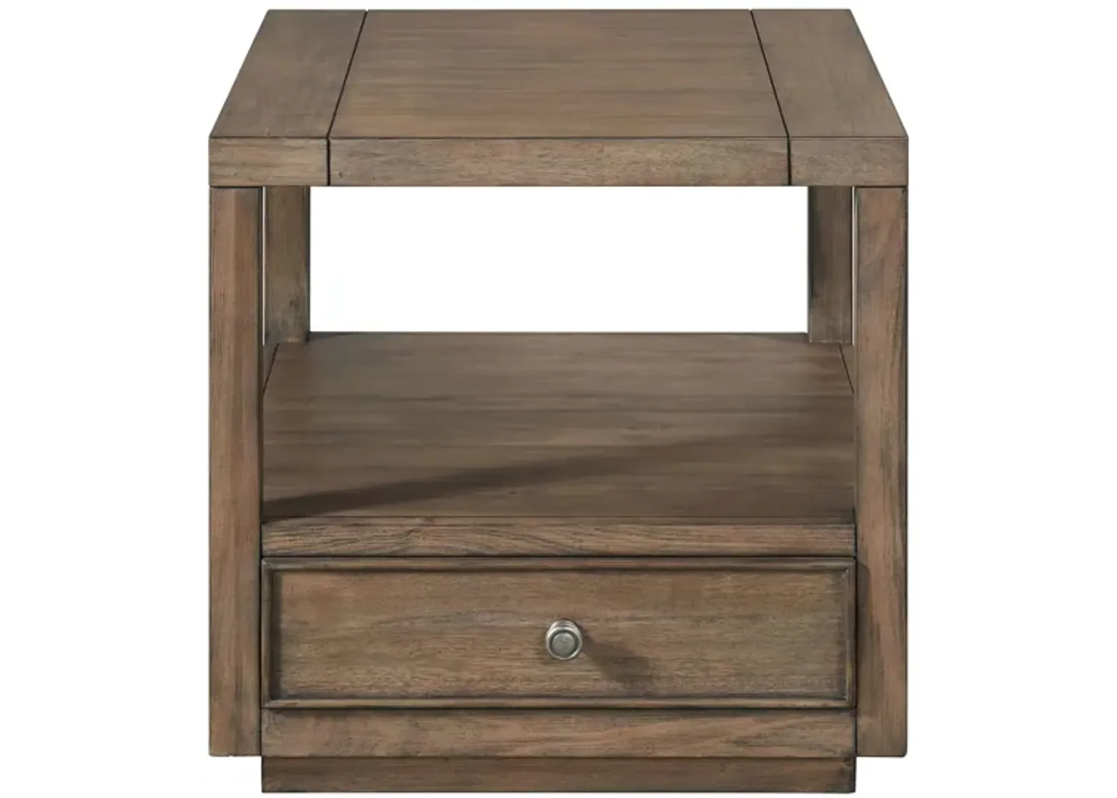 Denali Side Table in Toasted Acacia by Riverside Furniture