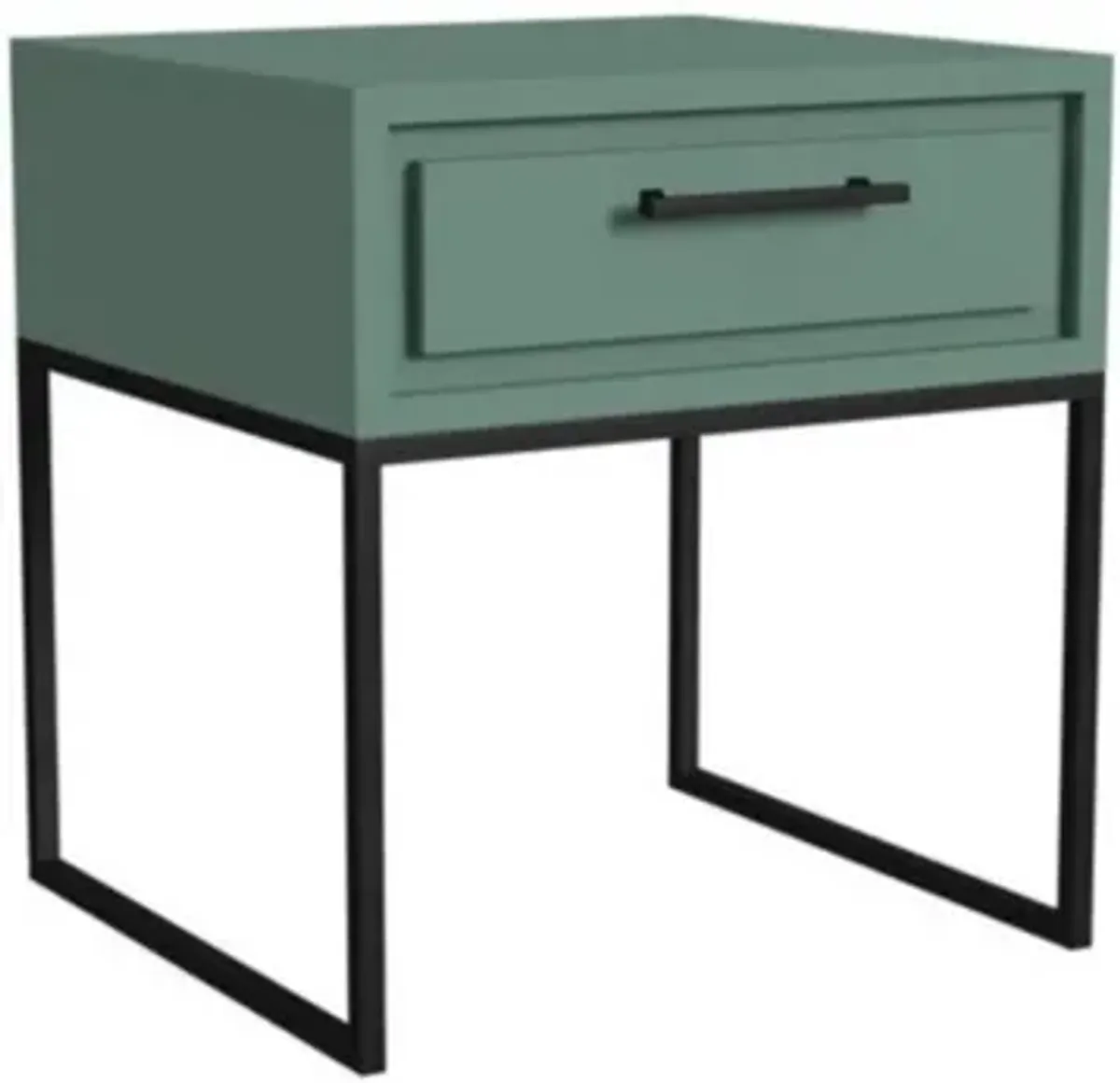 Cortney's Collection End Table in Sage by DOREL HOME FURNISHINGS