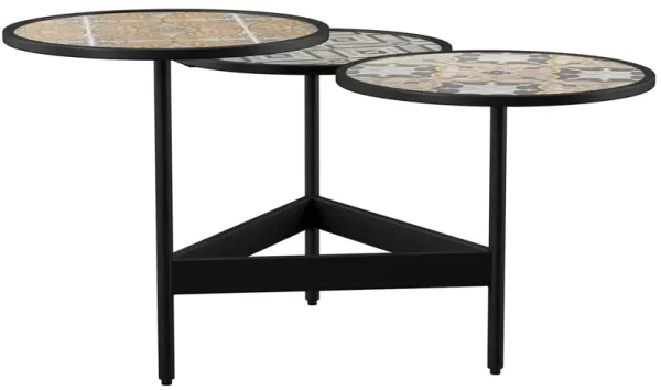 Urbana Outdoor 3-Tier Cocktail Table