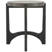 Gerald Round End Table in Brown by Liberty Furniture
