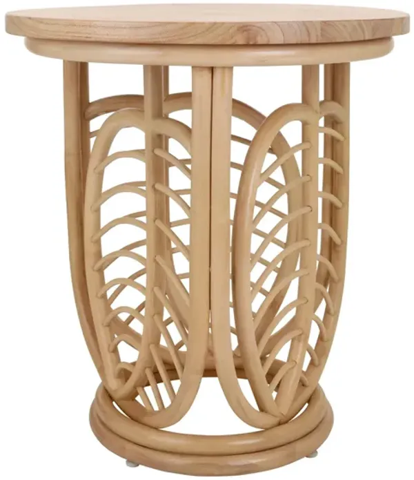 Ayra Rattan End Table