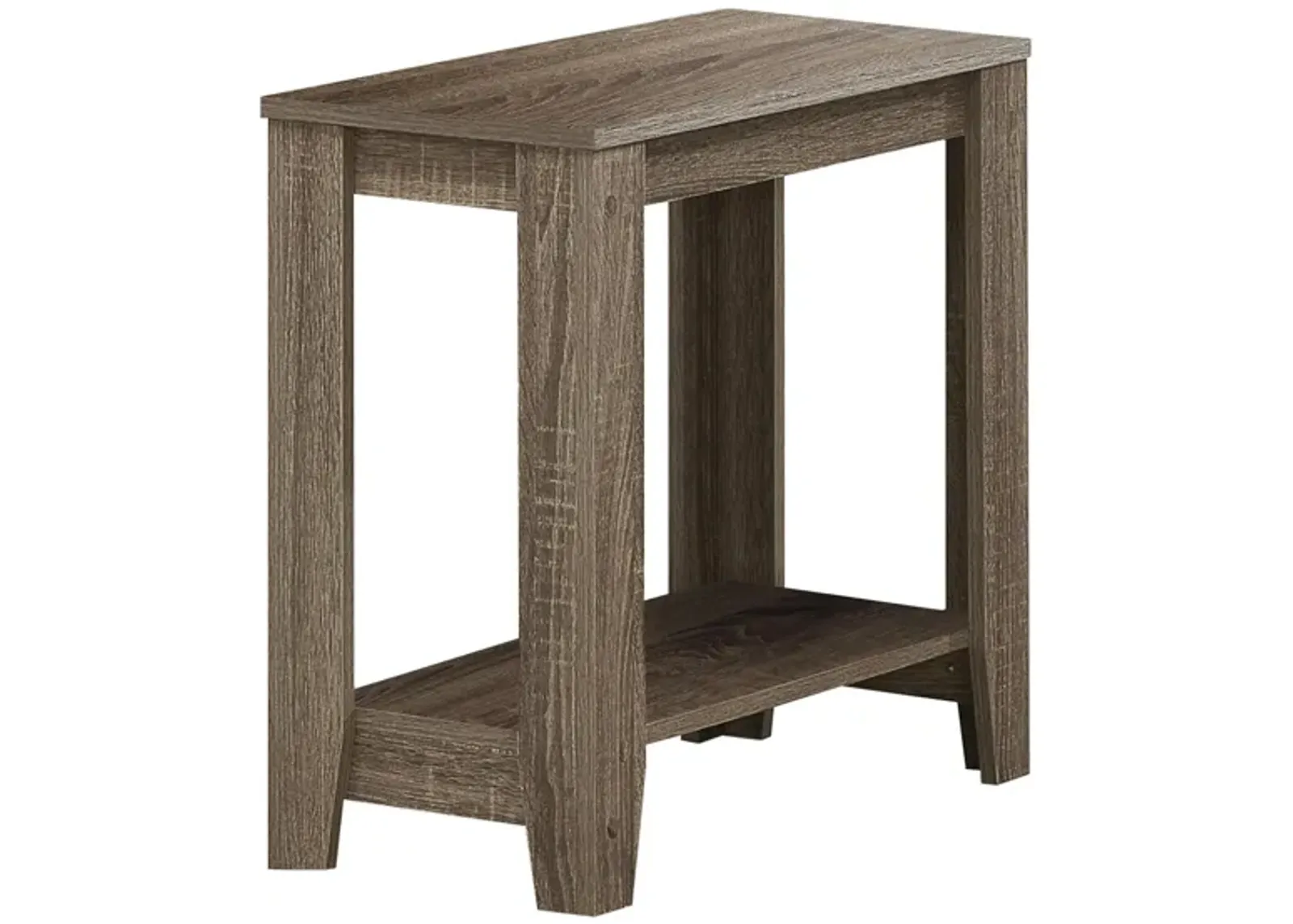 Monarch Specialties Accent End Table in Dark Taupe by Monarch Specialties