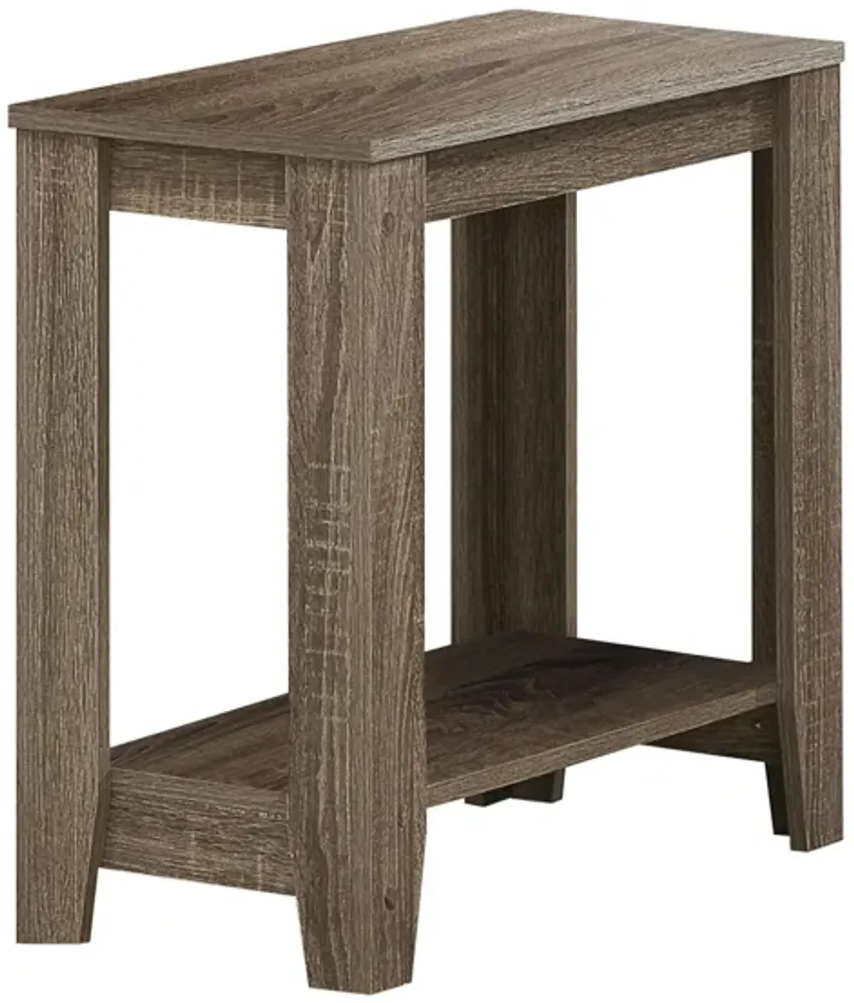 Monarch Specialties Accent End Table in Dark Taupe by Monarch Specialties