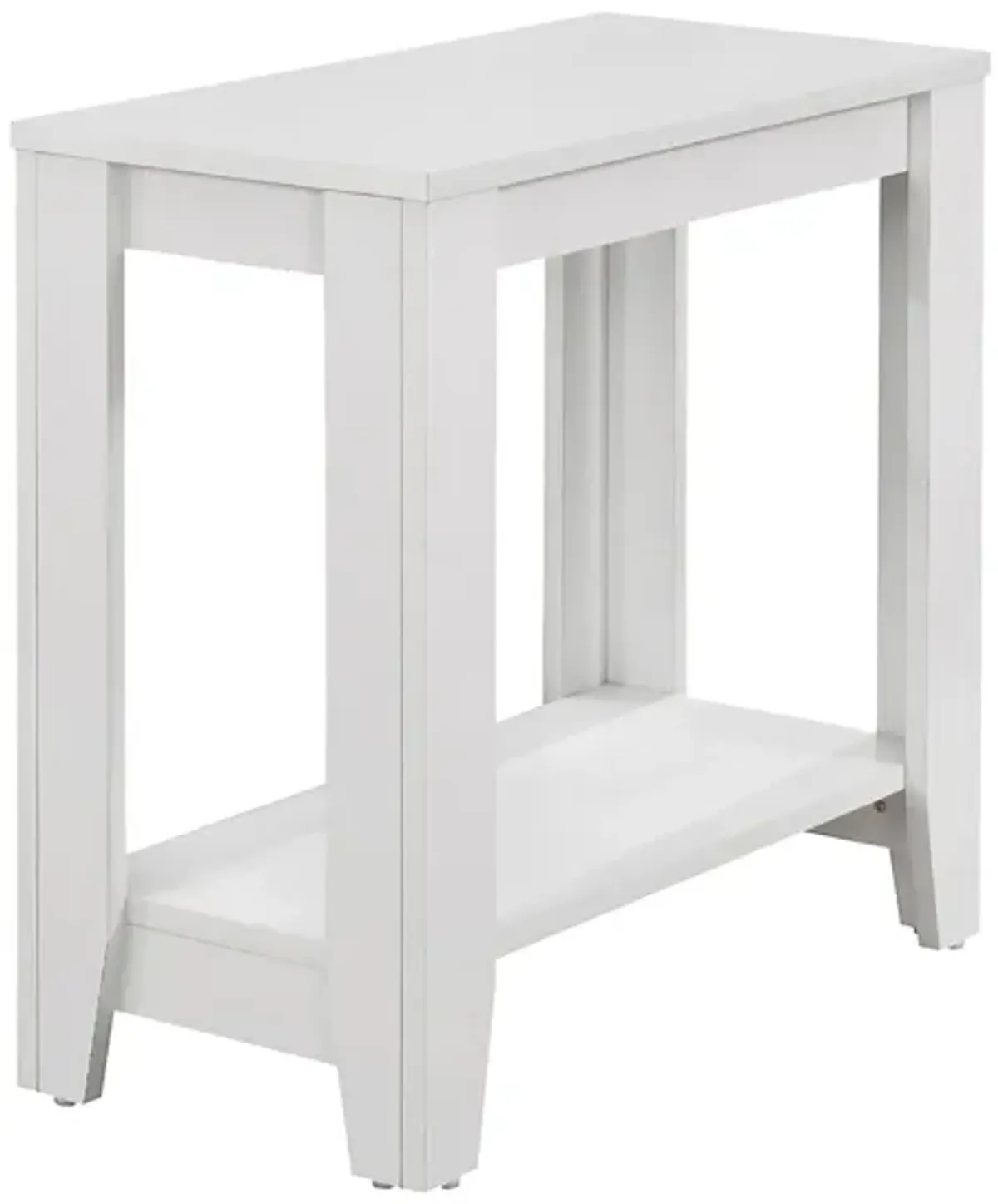 Monarch Specialties Accent End Table in White by Monarch Specialties