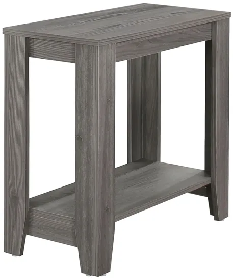 Monarch Specialties Accent End Table in Grey by Monarch Specialties