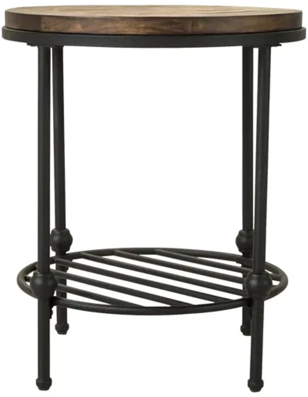 Tory Round End Table