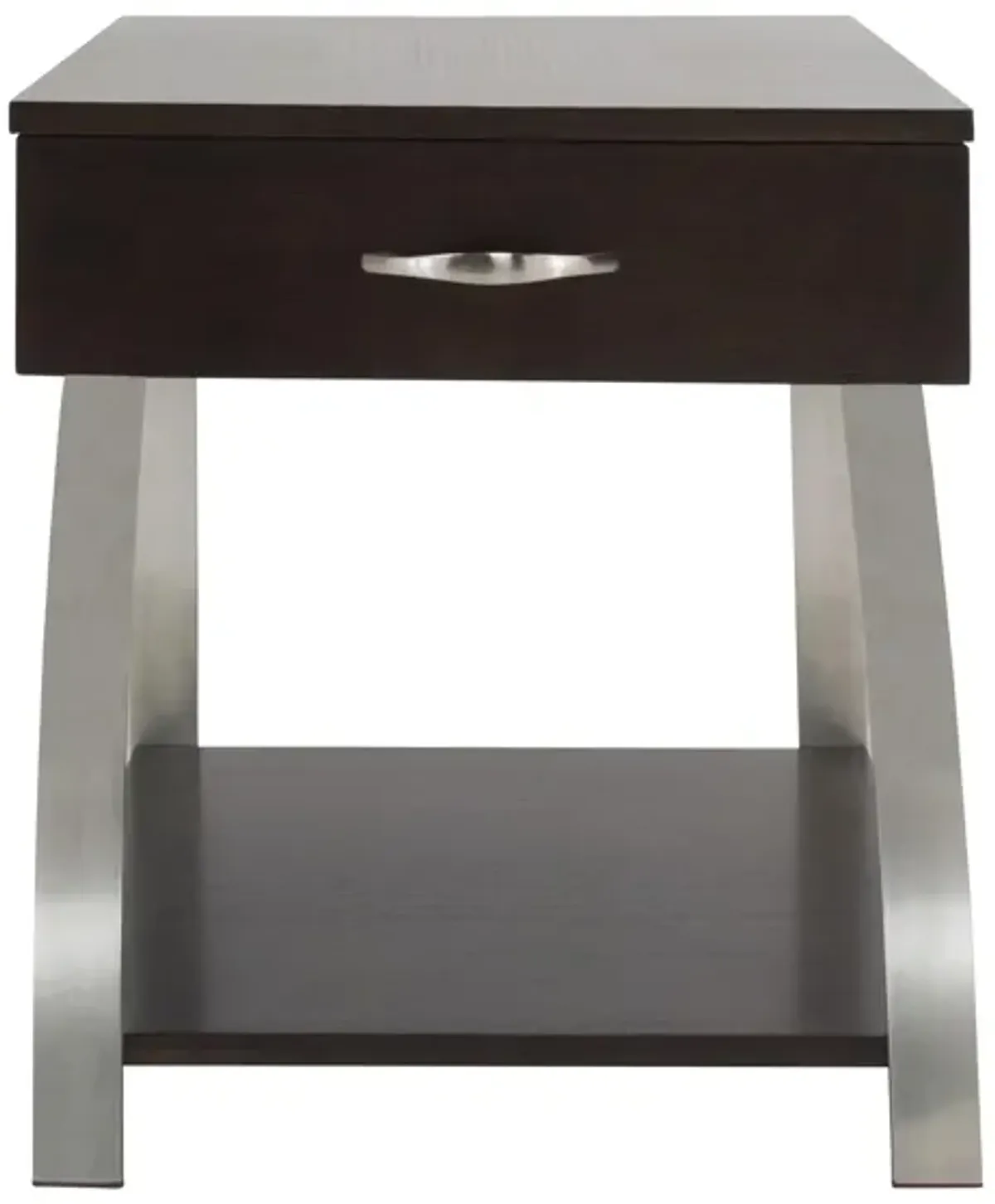 Sloane Rectangular End Table in Espresso by Homelegance