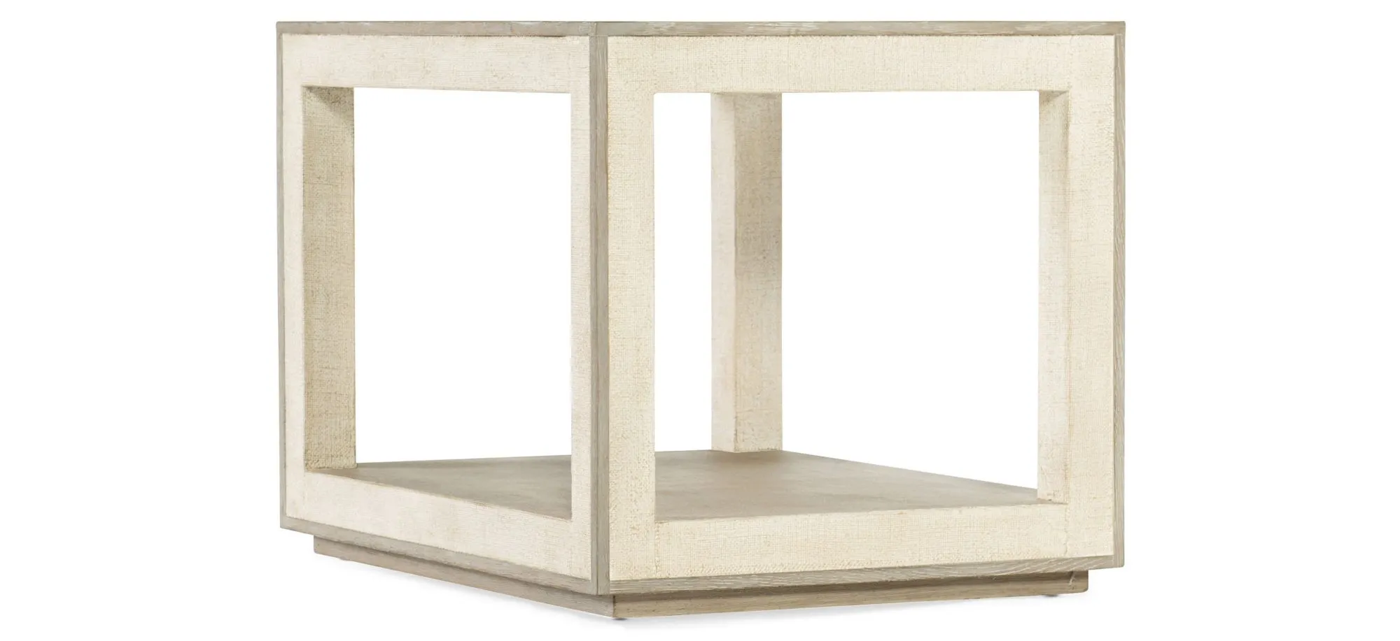 Cora End Table in Beige by Hooker Furniture