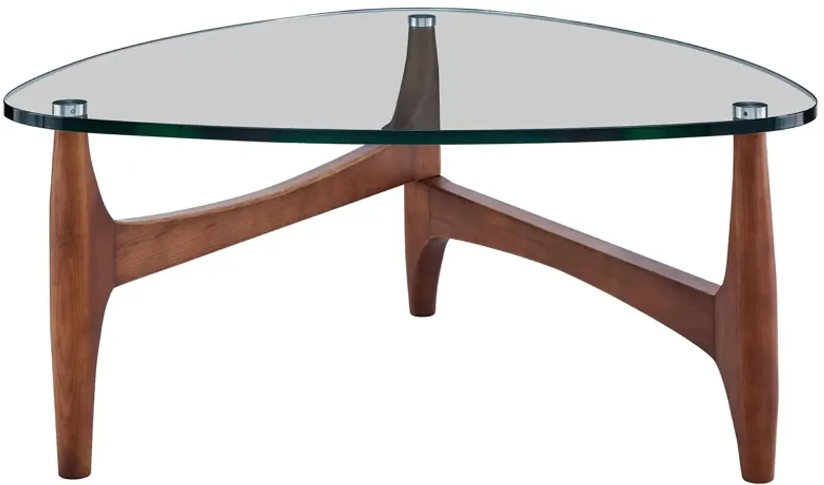 Ledell Coffee Table in Clear by EuroStyle