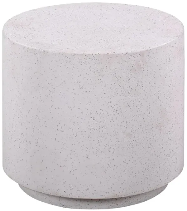 Terrazzo Light Speckled Side Table