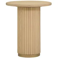 Chelsea Entry Table in Natural Ash by Tov Furniture