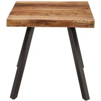 Reese Live Edge End Table in Natural Acacia by Bellanest