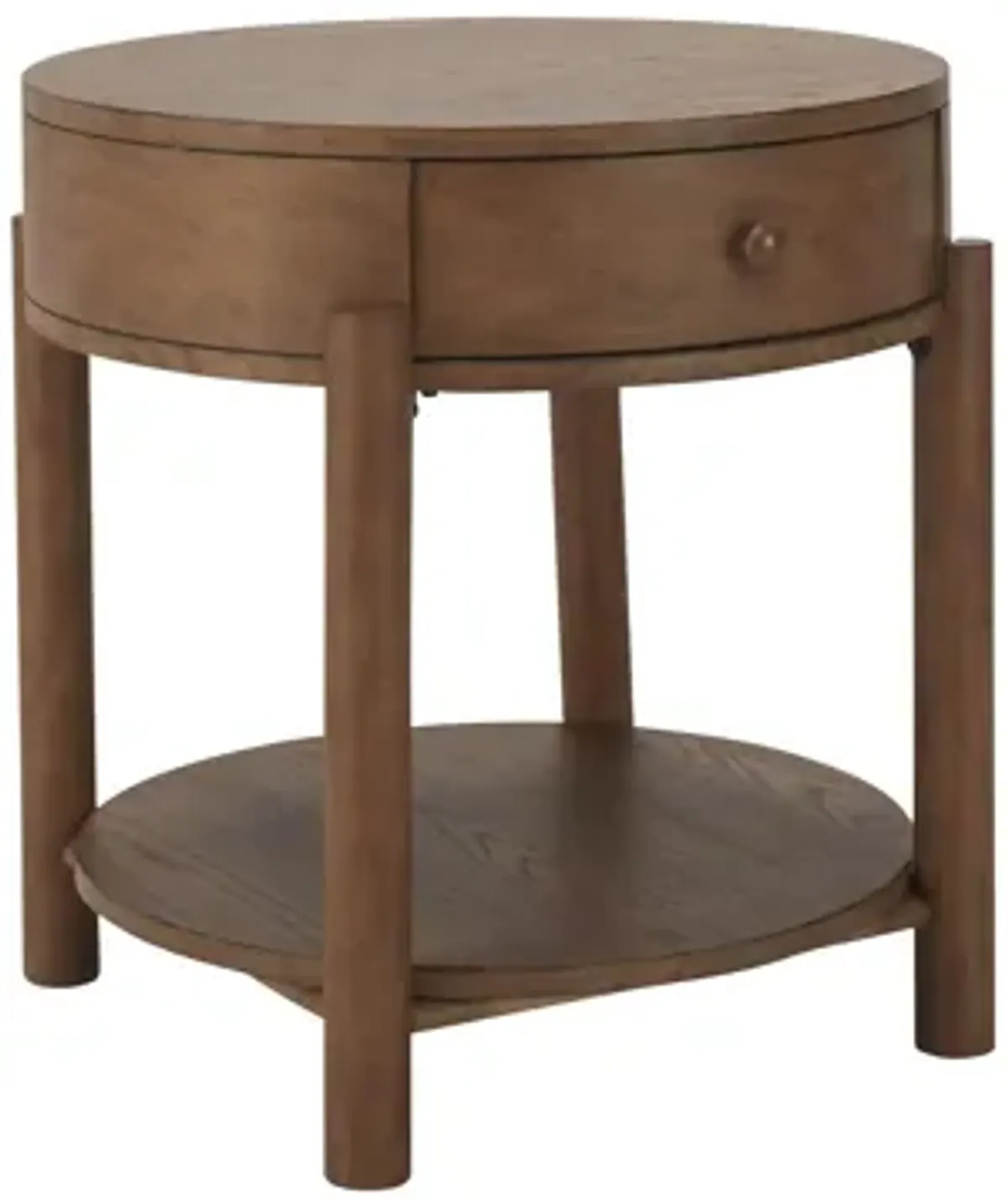 Vern Round End Table