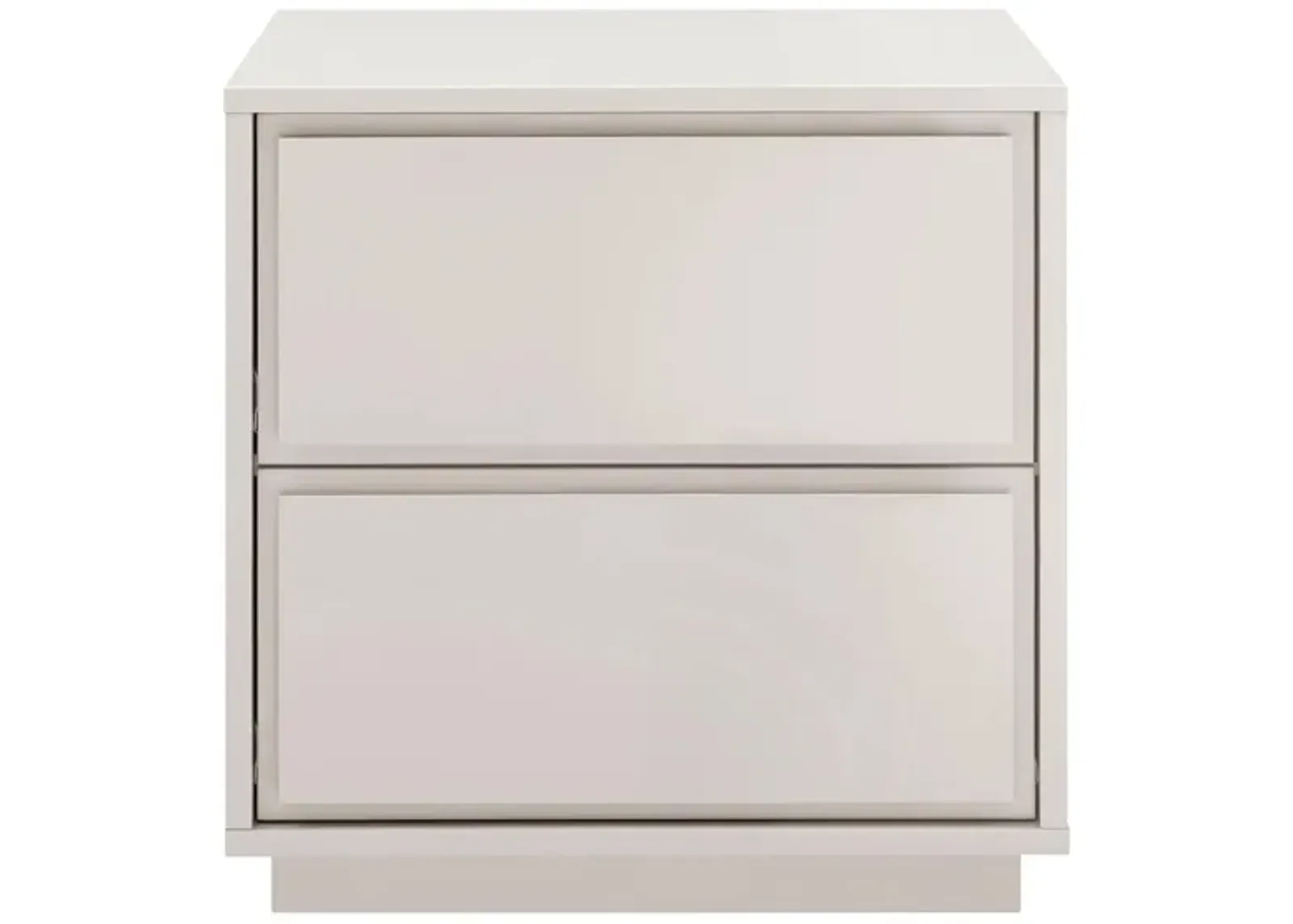 Tresero Nightstand in Warn Gray by EuroStyle