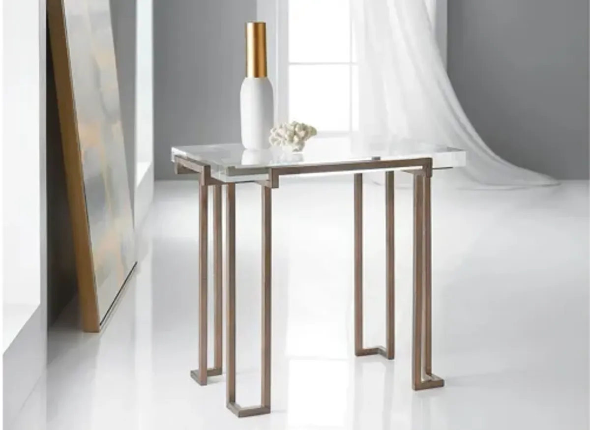 Melange Grove End Table