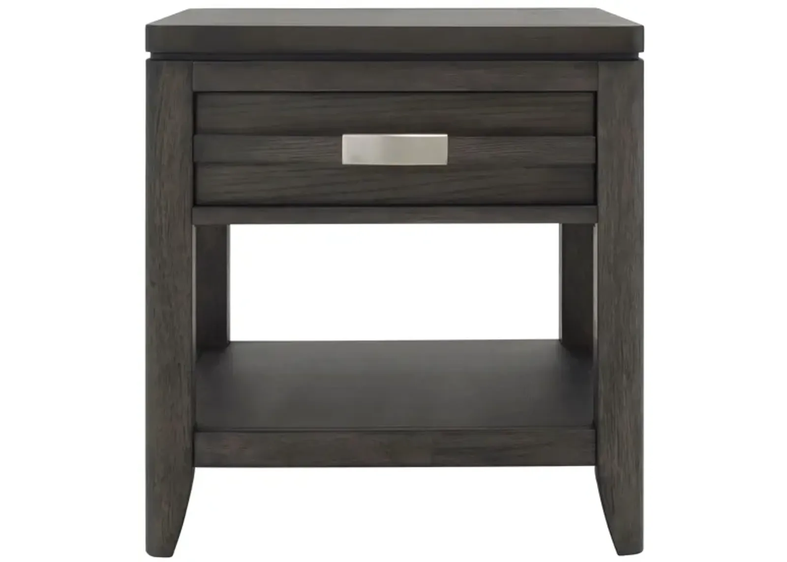 Adir Rectangular End Table in Dark Gray by Davis Intl.