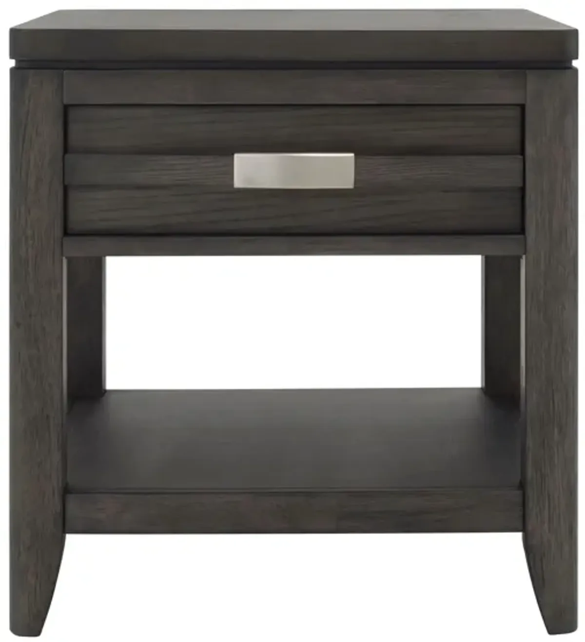 Adir Rectangular End Table in Dark Gray by Davis Intl.