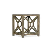 Sundance Square End Table in Brown by Hooker Furniture