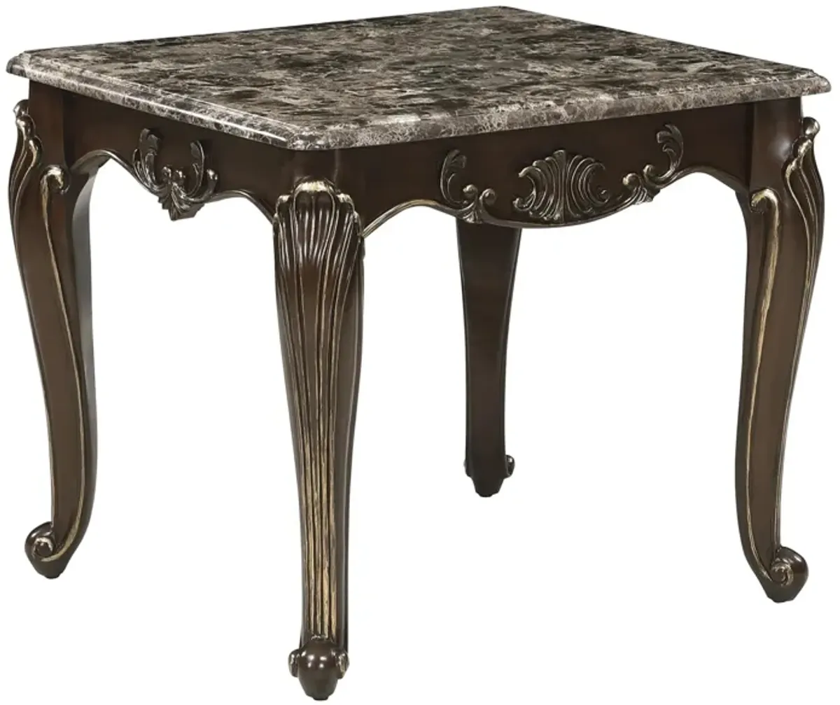 Newnan End Table in Cherry by Homelegance