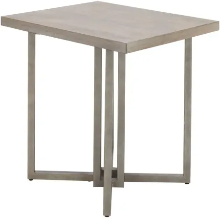 Tiernan Rectangular End Table in Crema Gray by Riverside Furniture