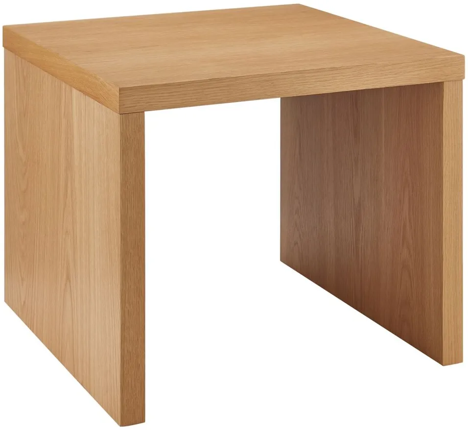 Abby 24" Side Table in Oak by EuroStyle