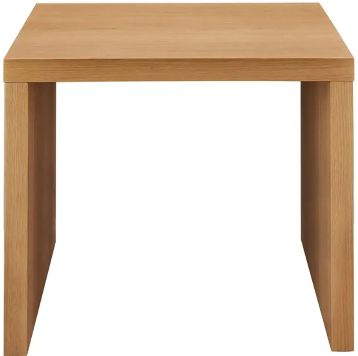 Abby 24" Side Table in Oak by EuroStyle