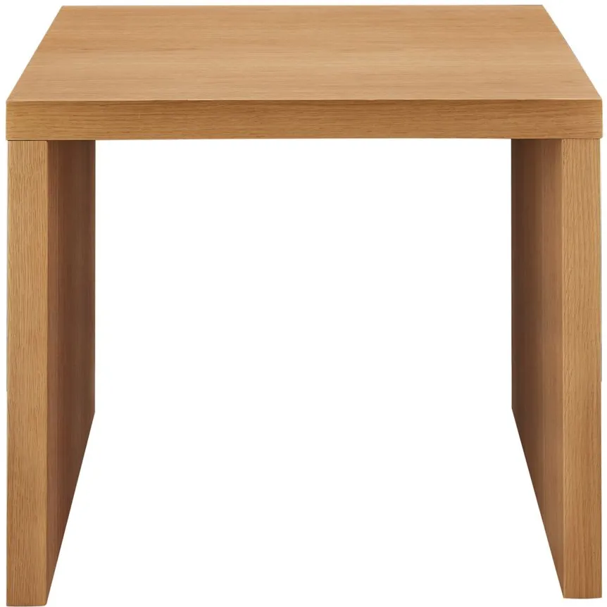 Abby 24" Side Table in Oak by EuroStyle