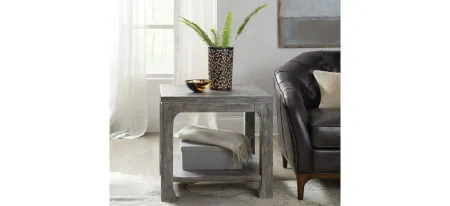 Beaumont Square End Table in Root Beer by Hooker Furniture