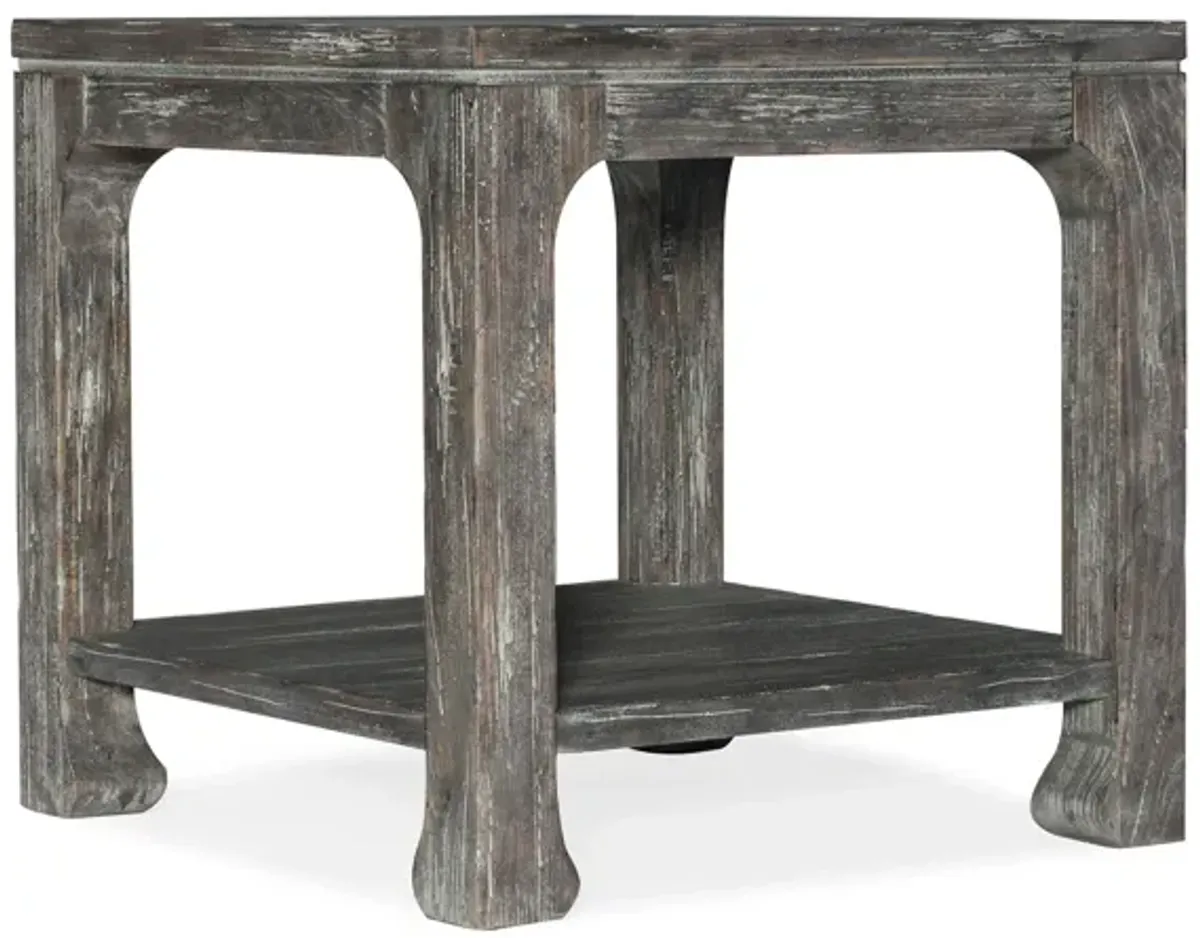 Beaumont Square End Table in Root Beer by Hooker Furniture