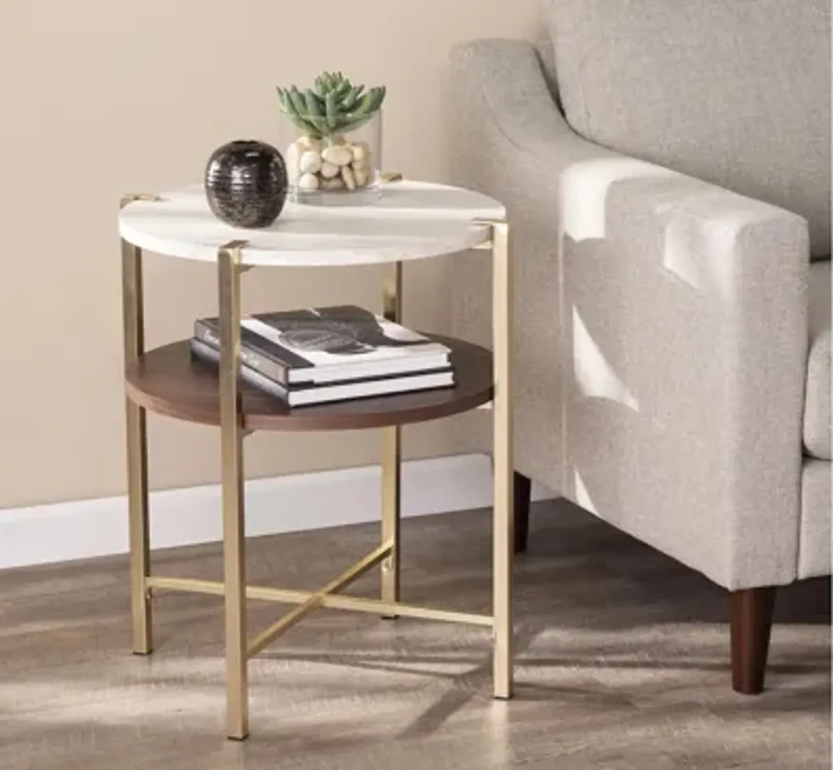 Hornsby Round End Table