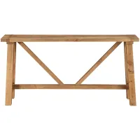 Harby Reclaimed Wood Console Table in Rustic Tawny by Bellanest