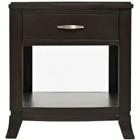 Downtown Square End Table in Dark Merlot by Jofran