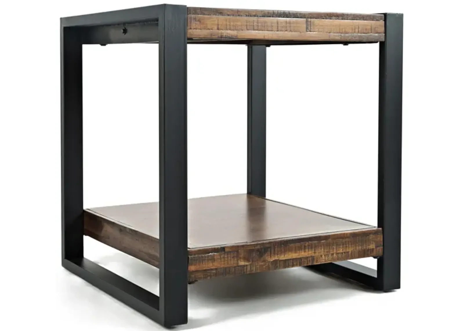 Loftworks End Table in Warm Brown & Steel by Jofran