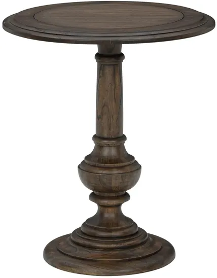 Wellington Estates Pedestal Table in WELLINGTON JAVA by Hekman Furniture Company