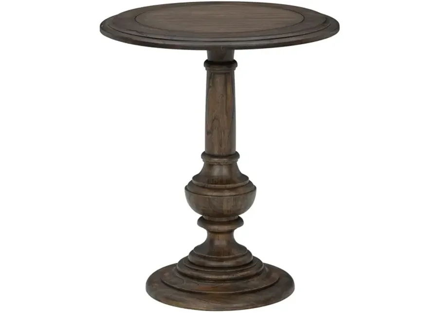 Wellington Estates Pedestal Table in WELLINGTON JAVA by Hekman Furniture Company