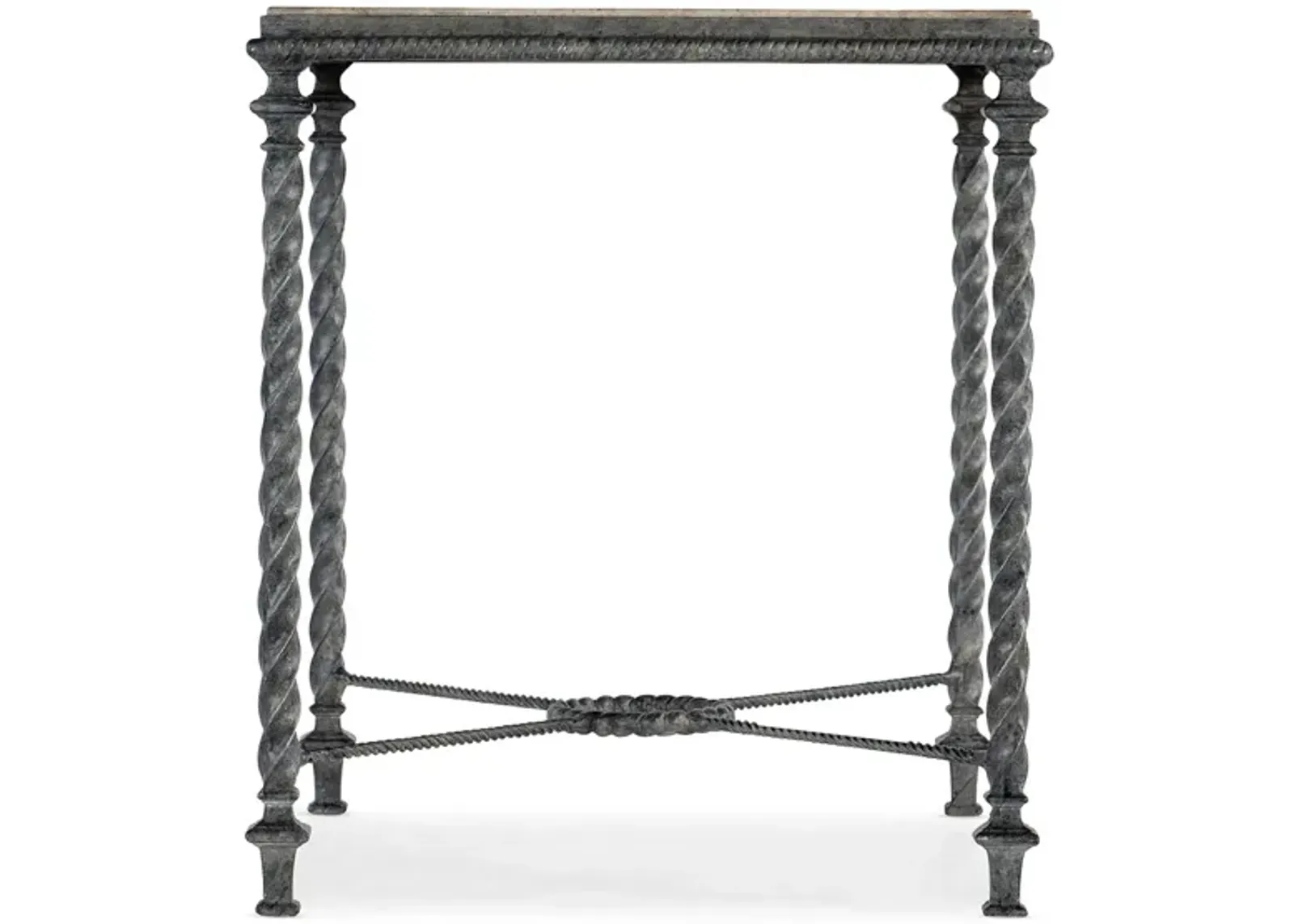 Traditions End Table in Stone by Hooker Furniture