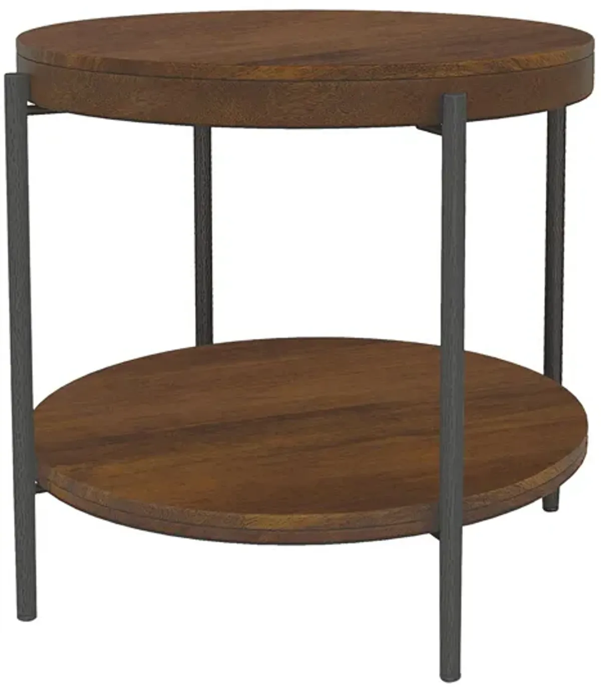 Bedford Park Circular Accent Table in TOBACCO by Hekman Furniture Company